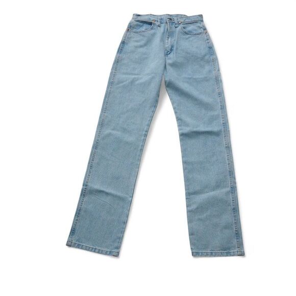 Wrangler Cowboy Cut Slim Fit Light Wash Western Jeans 1014MWZGH Women's 9 x 34 - Picture 1 of 13